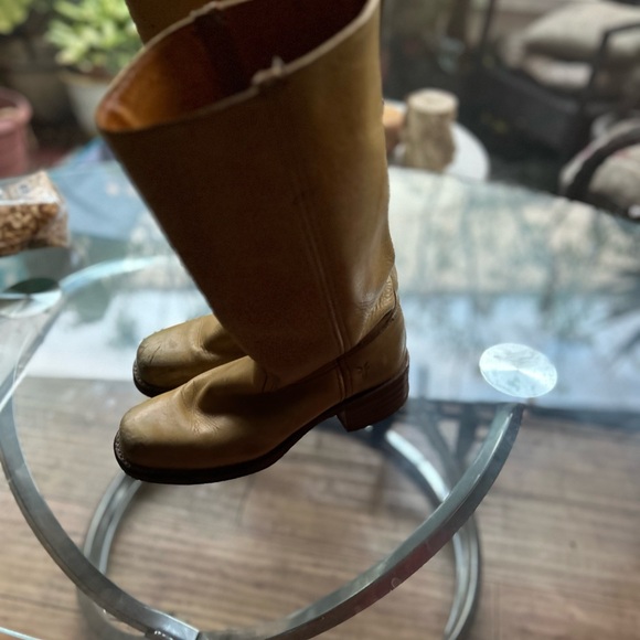 Sleek Tan Over the Knee Boots for Effortless Style - Picture 2 of 4